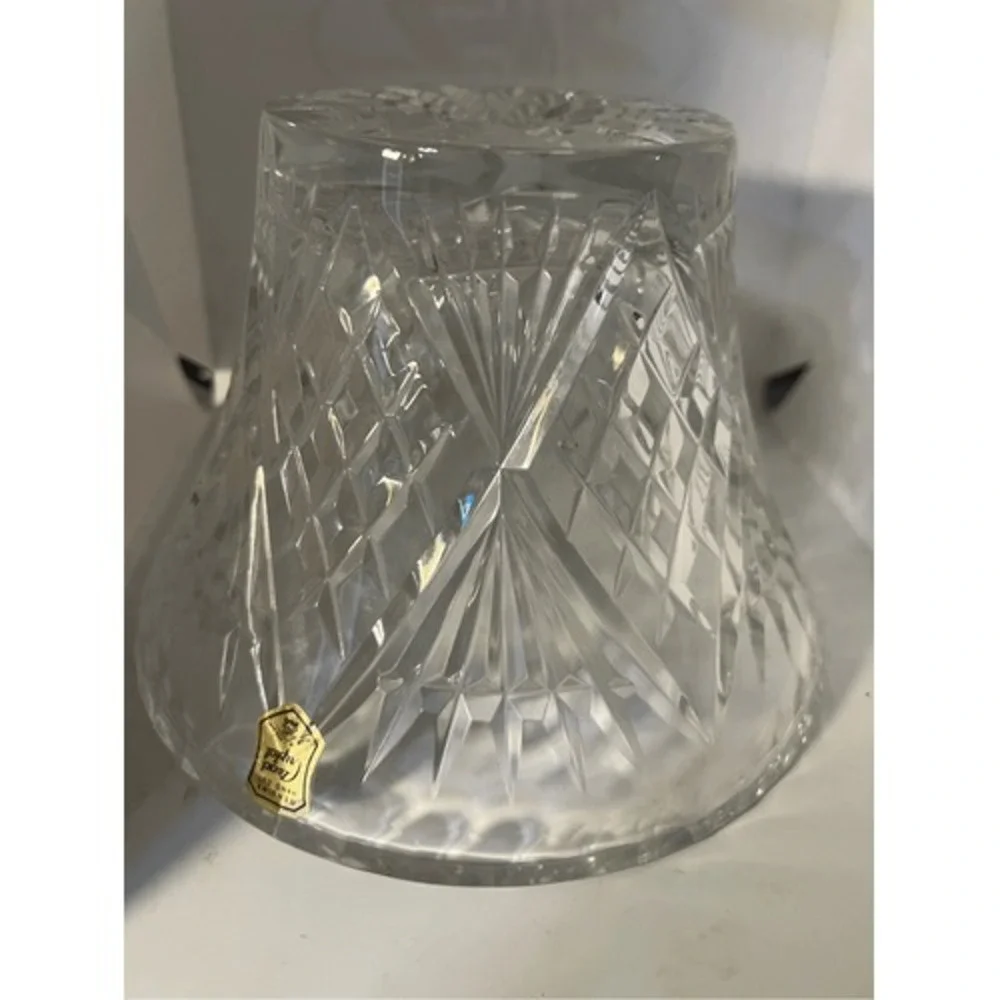 Stunning Vintage Crystal Ice Bucket 5